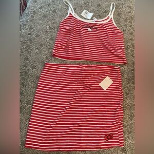 Hello Kitty Terrycloth Cami and Skirt Forever 21 Limited Release